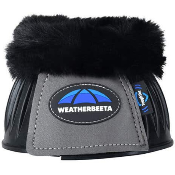 2025 WeatherBeeta Tough-Tec Prime Fleece Trim Rubber Bell Boots 1027523 - Grey